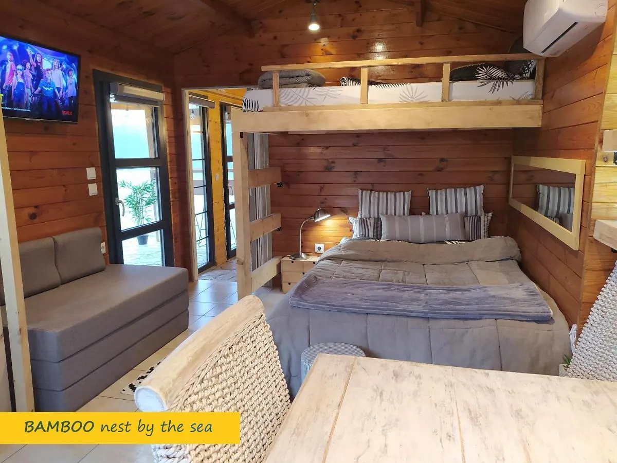 Villa Bamboo Nest By The Sea Epanomi Ferienhaus